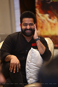 NTR Jr. at RRR Movie Press Meet