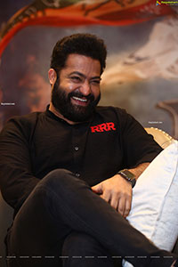 NTR Jr. at RRR Movie Press Meet