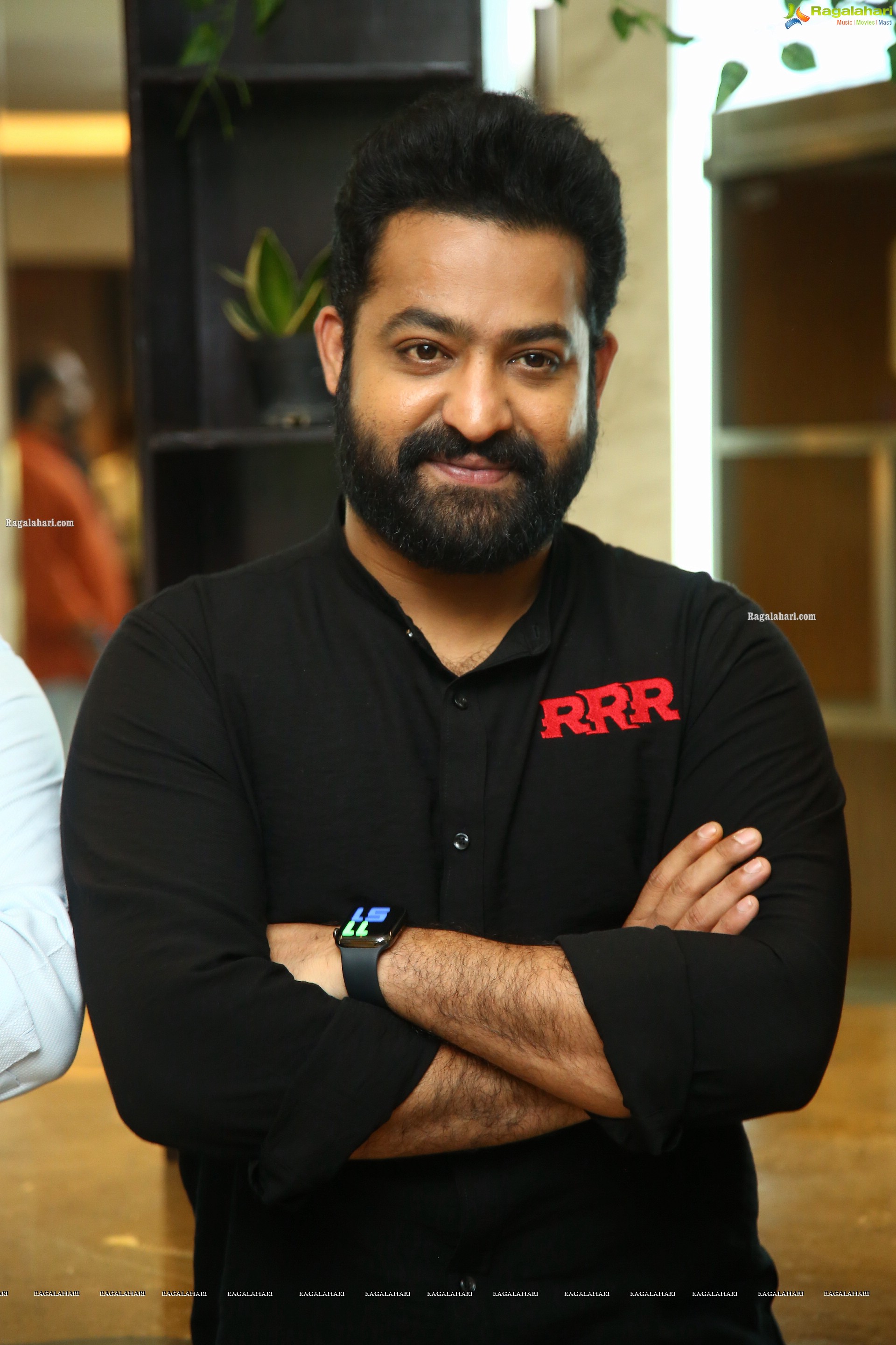 NTR Jr. at RRR Movie Press Meet, HD Photo Gallery