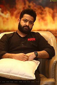 NTR Jr. at RRR Movie Press Meet