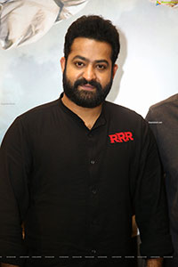 NTR Jr. at RRR Movie Press Meet