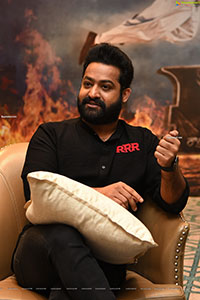 NTR Jr. at RRR Movie Press Meet