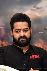 NTR Jr. at RRR Movie Press Meet