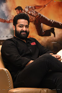 NTR Jr. at RRR Movie Press Meet