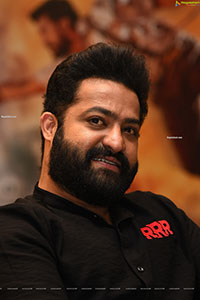 NTR Jr. at RRR Movie Press Meet