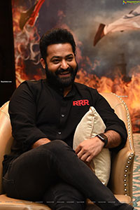 NTR Jr. at RRR Movie Press Meet