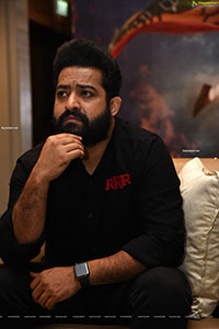 NTR Jr. at RRR Movie Press Meet