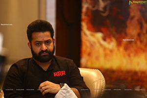 NTR Jr. at RRR Movie Press Meet