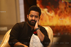 NTR Jr. at RRR Movie Press Meet