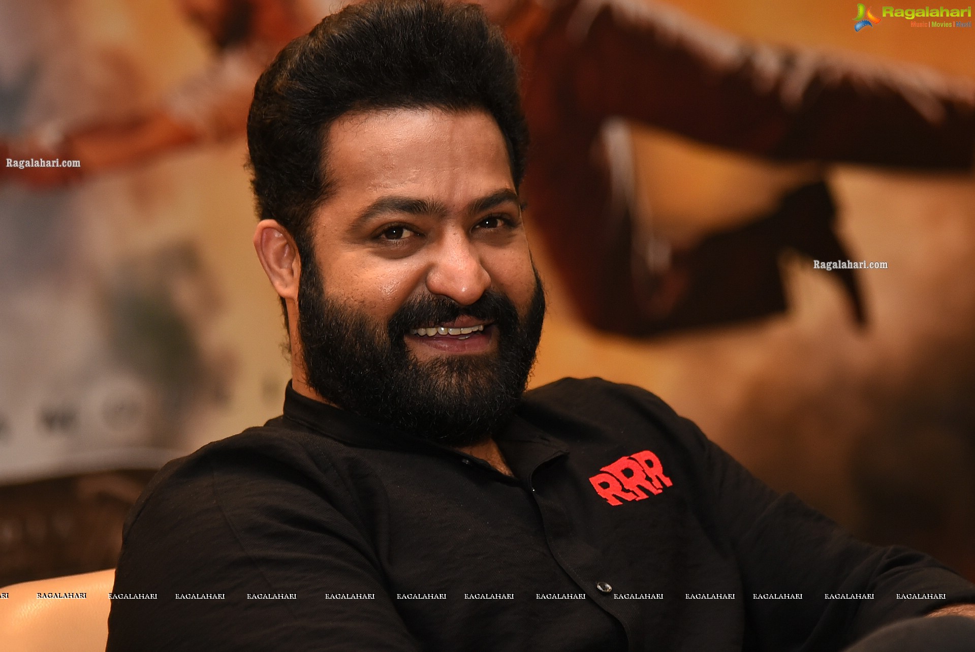 NTR Jr. at RRR Movie Press Meet, HD Photo Gallery