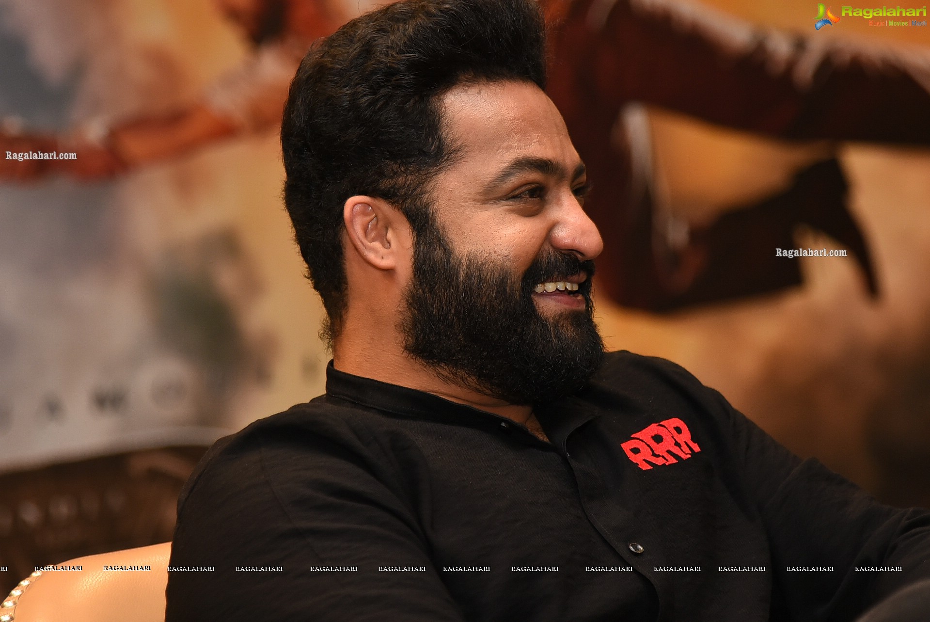 NTR Jr. at RRR Movie Press Meet, HD Photo Gallery