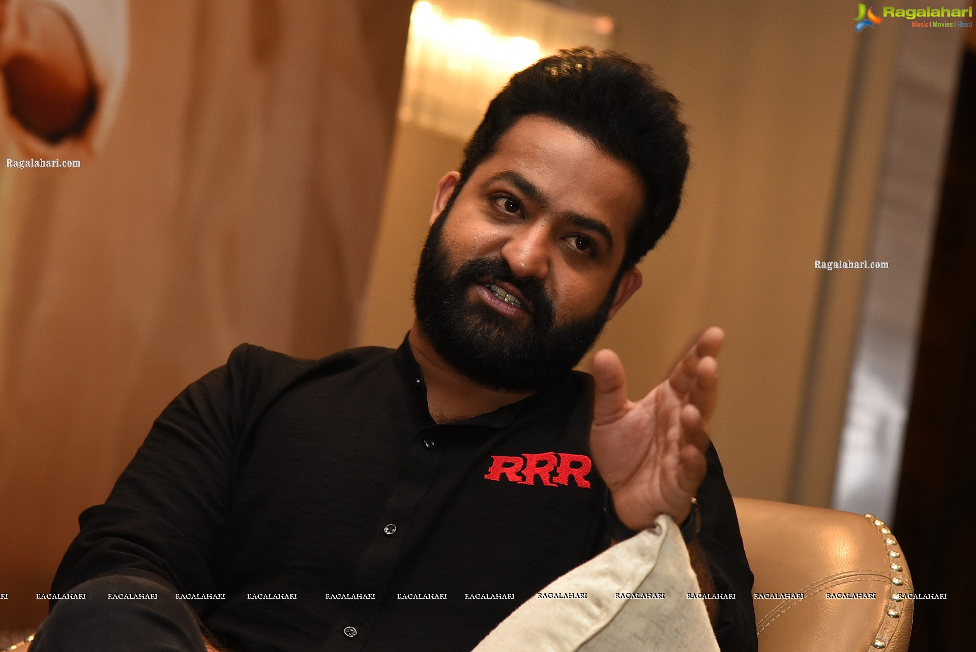 NTR Jr. at RRR Movie Press Meet, HD Photo Gallery