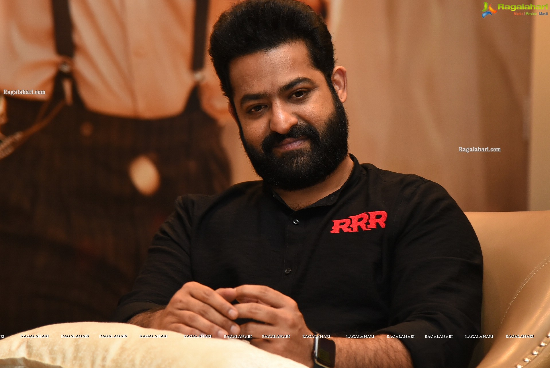 NTR Jr. at RRR Movie Press Meet, HD Photo Gallery