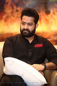 NTR Jr. at RRR Movie Press Meet