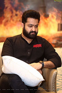 NTR Jr. at RRR Movie Press Meet