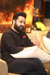 NTR Jr. at RRR Movie Press Meet