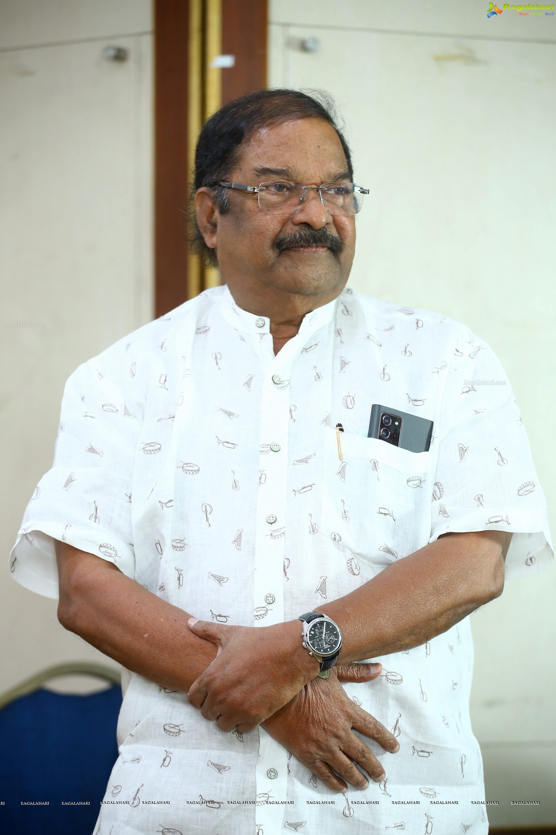 Producer KS Rama Rao Stills at a Press Meet