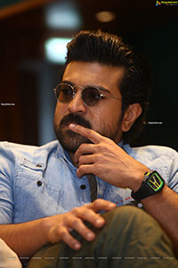 Ram Charan at RRR Movie Press Meet