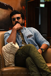 Ram Charan at RRR Movie Press Meet