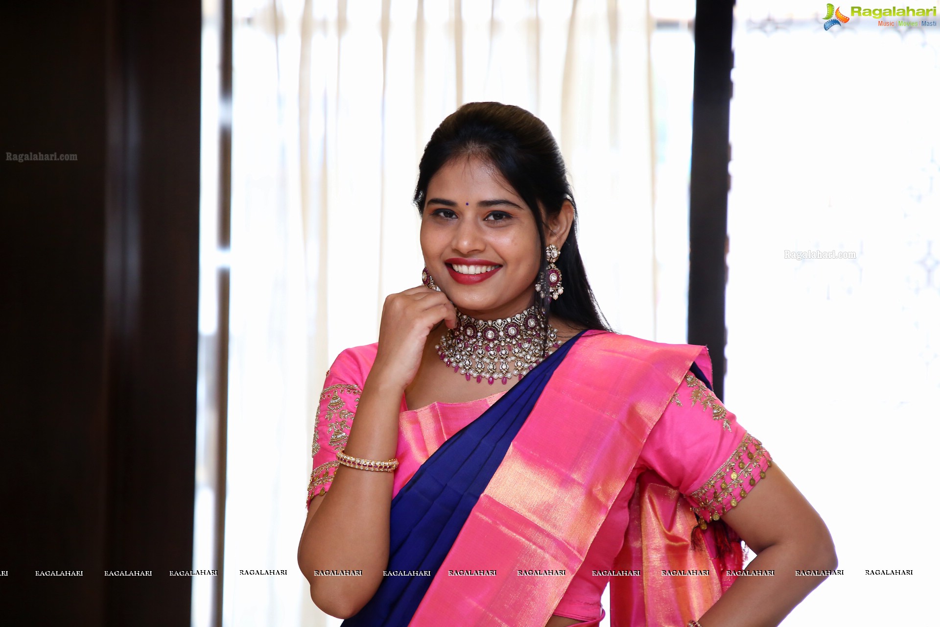 Sahasra Reddy Poses With Jewellery, HD Photo Gallery