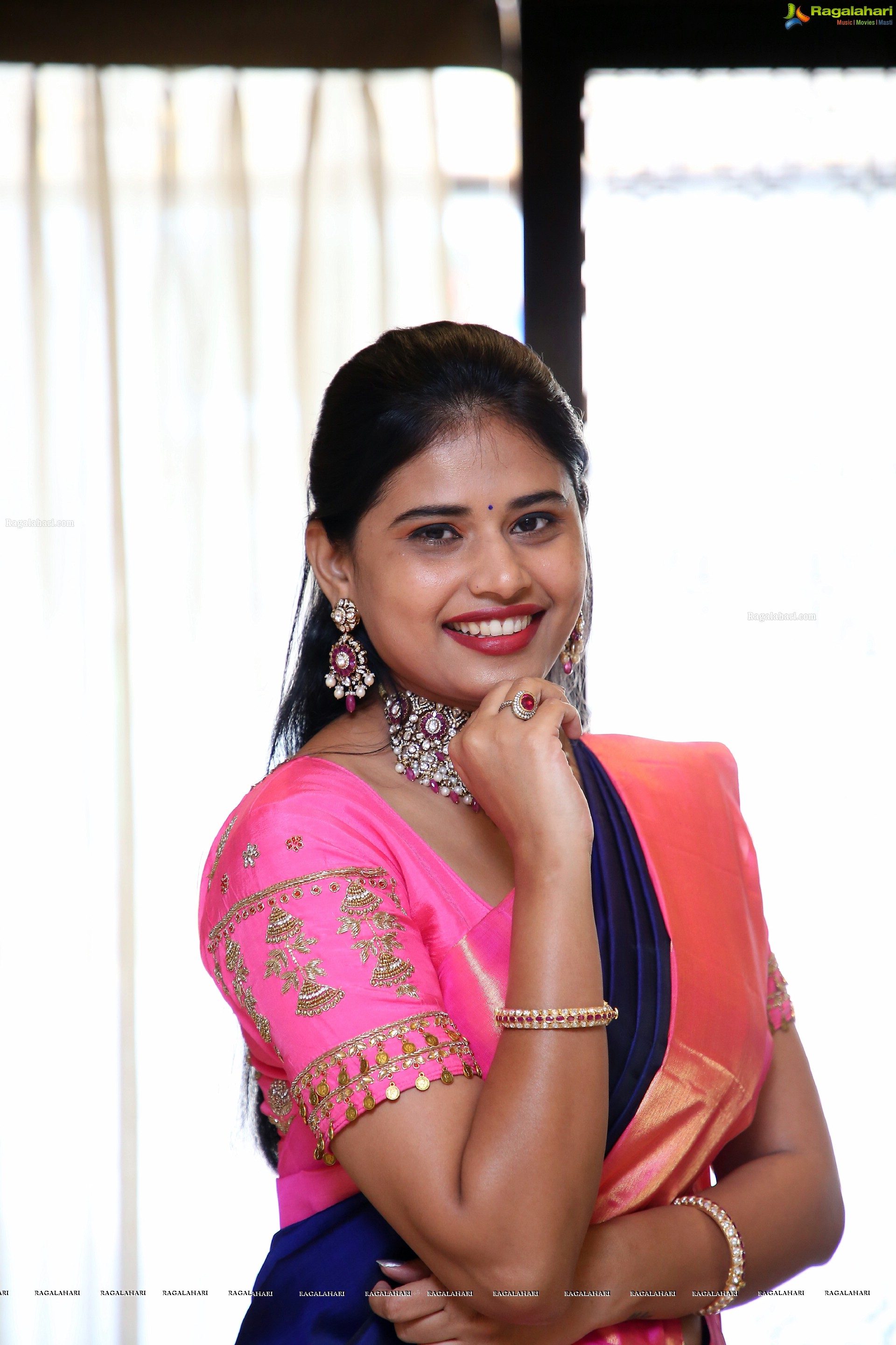 Sahasra Reddy Poses With Jewellery, HD Photo Gallery
