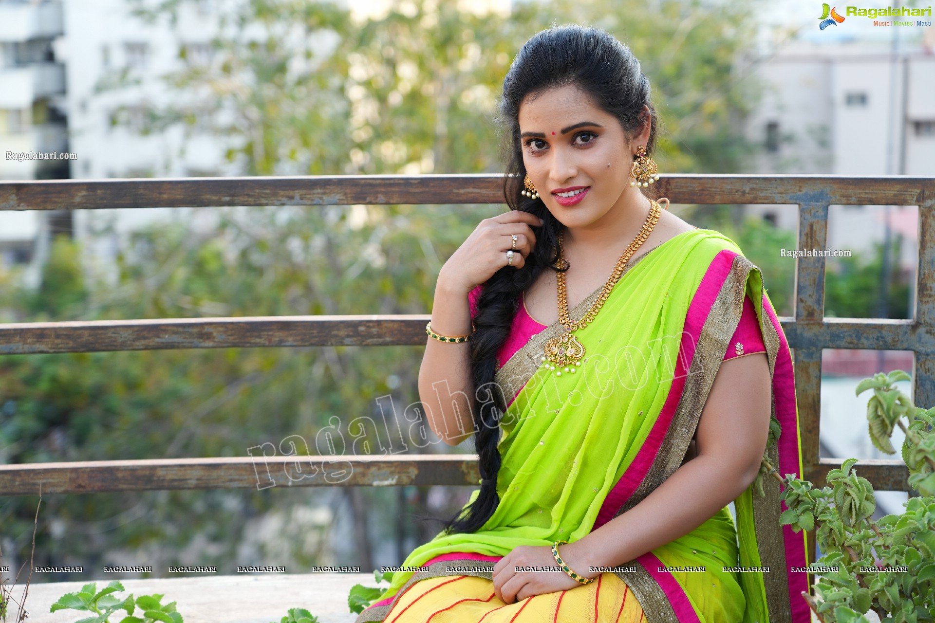 Anusha Parada Ragalahari Exclusive Ugadi Photo Shoot