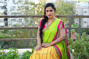 Anusha Parada Exclusive Ugadi Photo Shoot