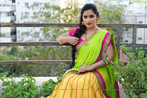 Anusha Parada Exclusive Ugadi Photo Shoot