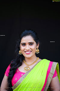 Anusha Parada Exclusive Ugadi Photo Shoot