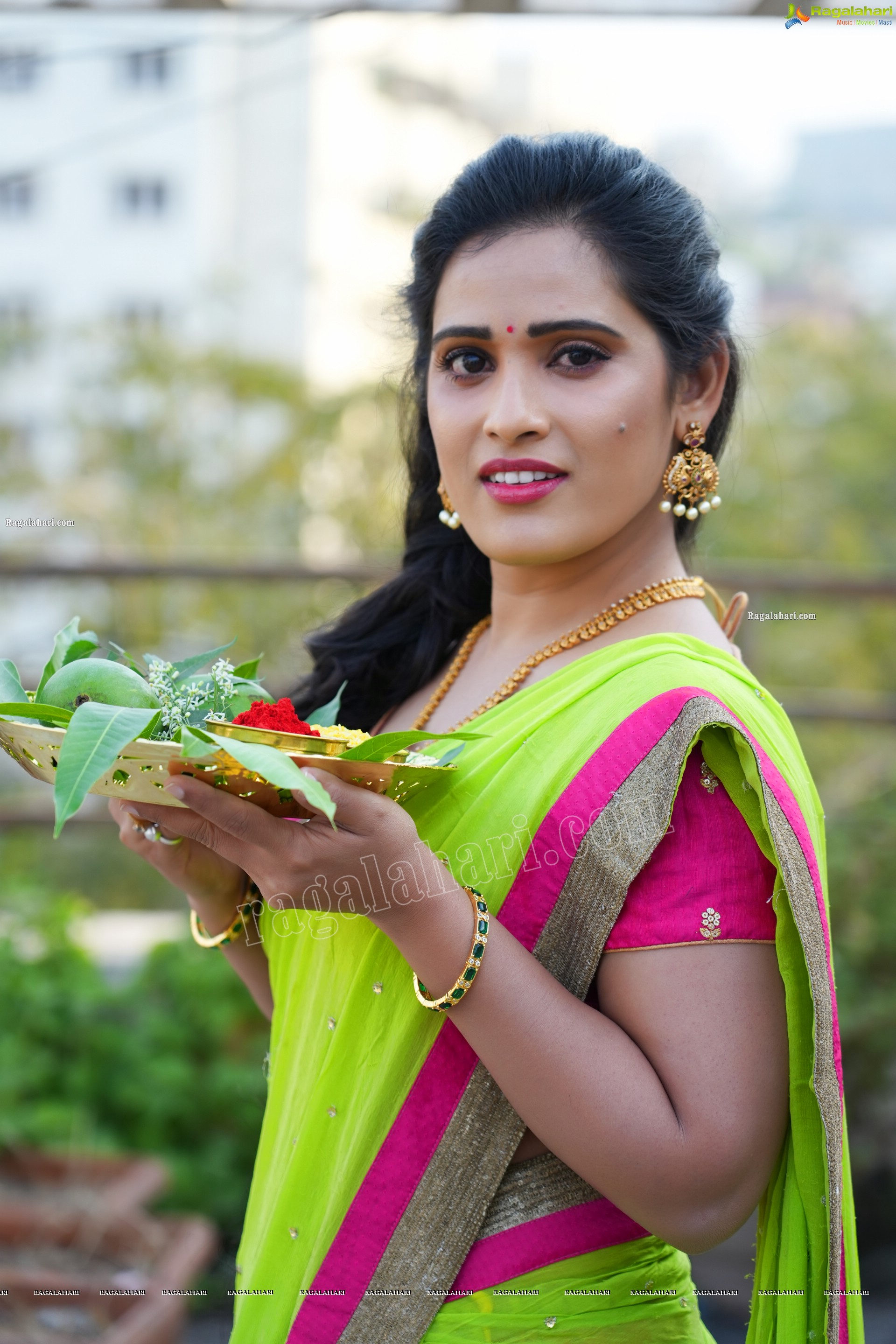 Anusha Parada Ragalahari Exclusive Ugadi Photo Shoot