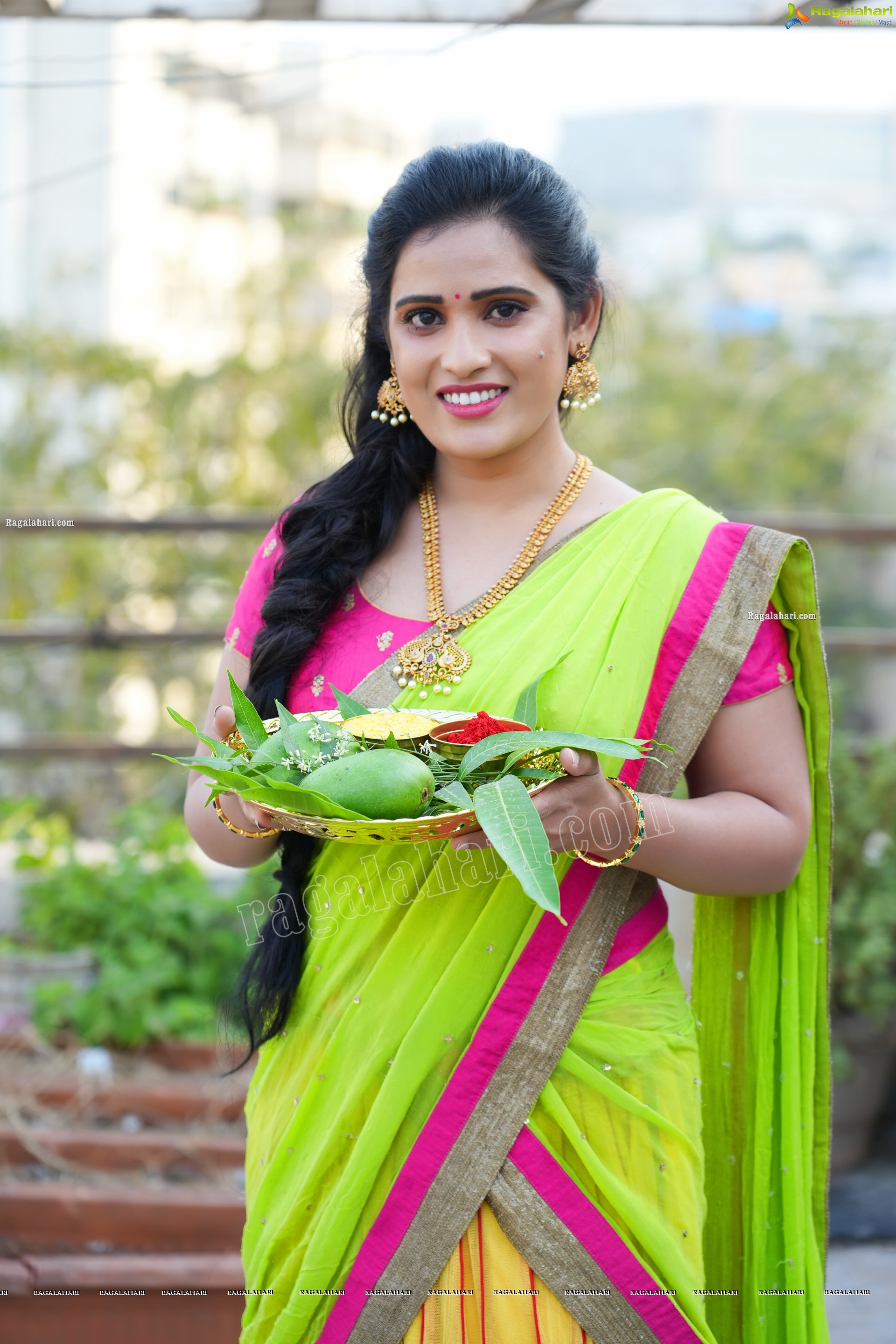 Anusha Parada Ragalahari Exclusive Ugadi Photo Shoot