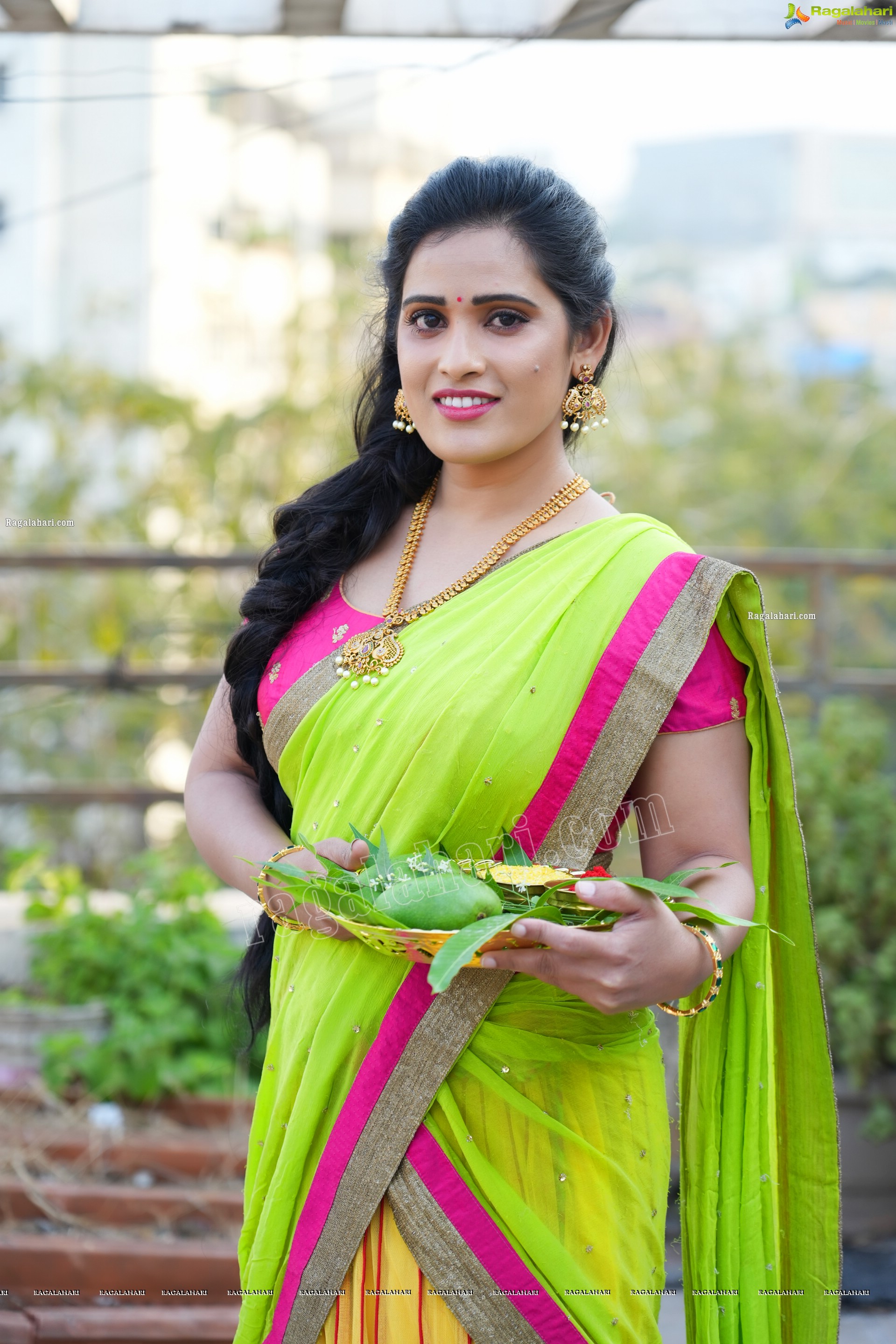 Anusha Parada Ragalahari Exclusive Ugadi Photo Shoot