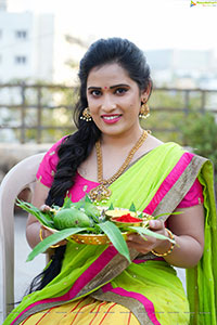 Anusha Parada Exclusive Ugadi Photo Shoot