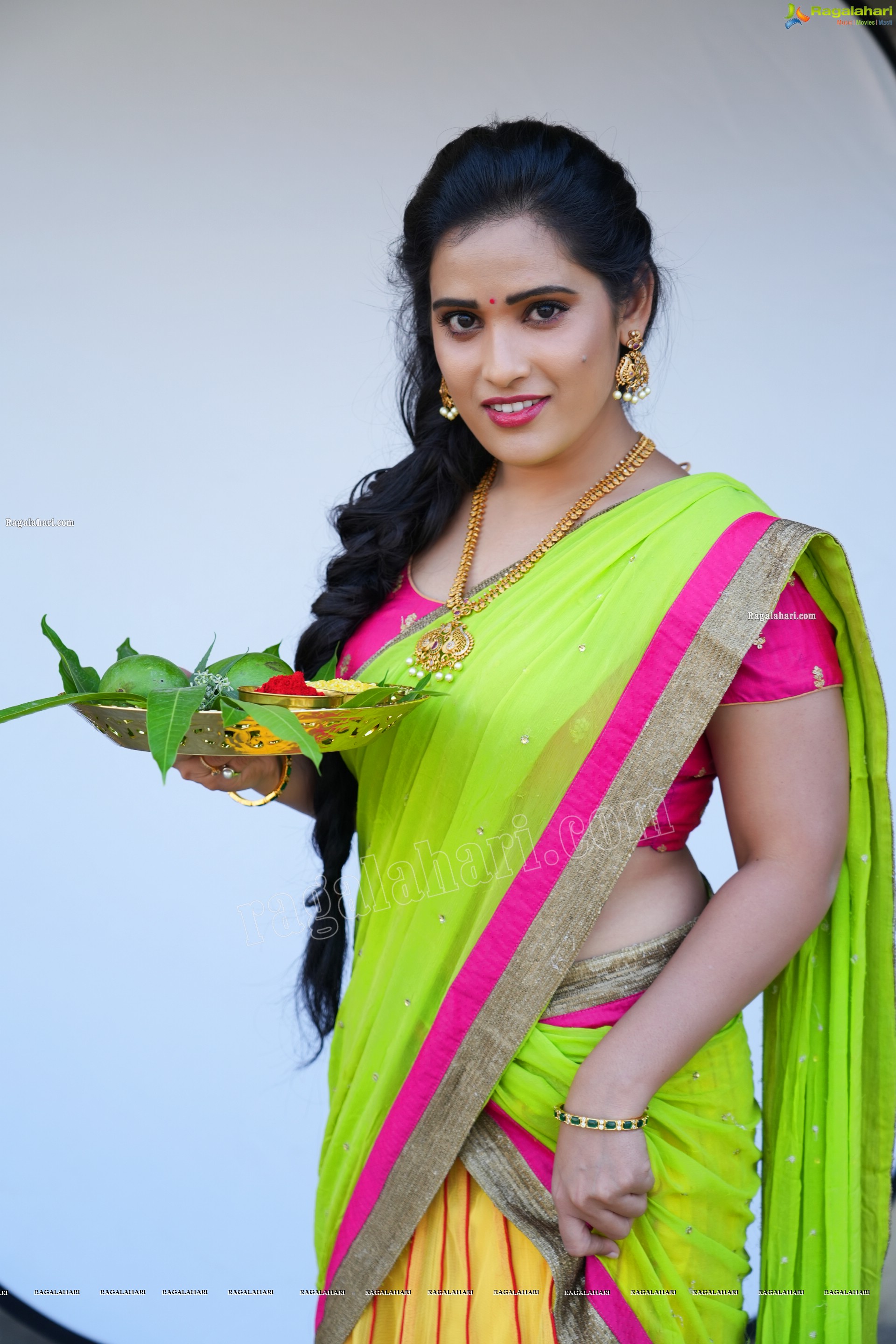 Anusha Parada Ragalahari Exclusive Ugadi Photo Shoot