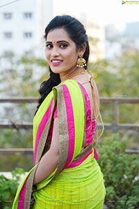 Anusha Parada Exclusive Ugadi Photo Shoot
