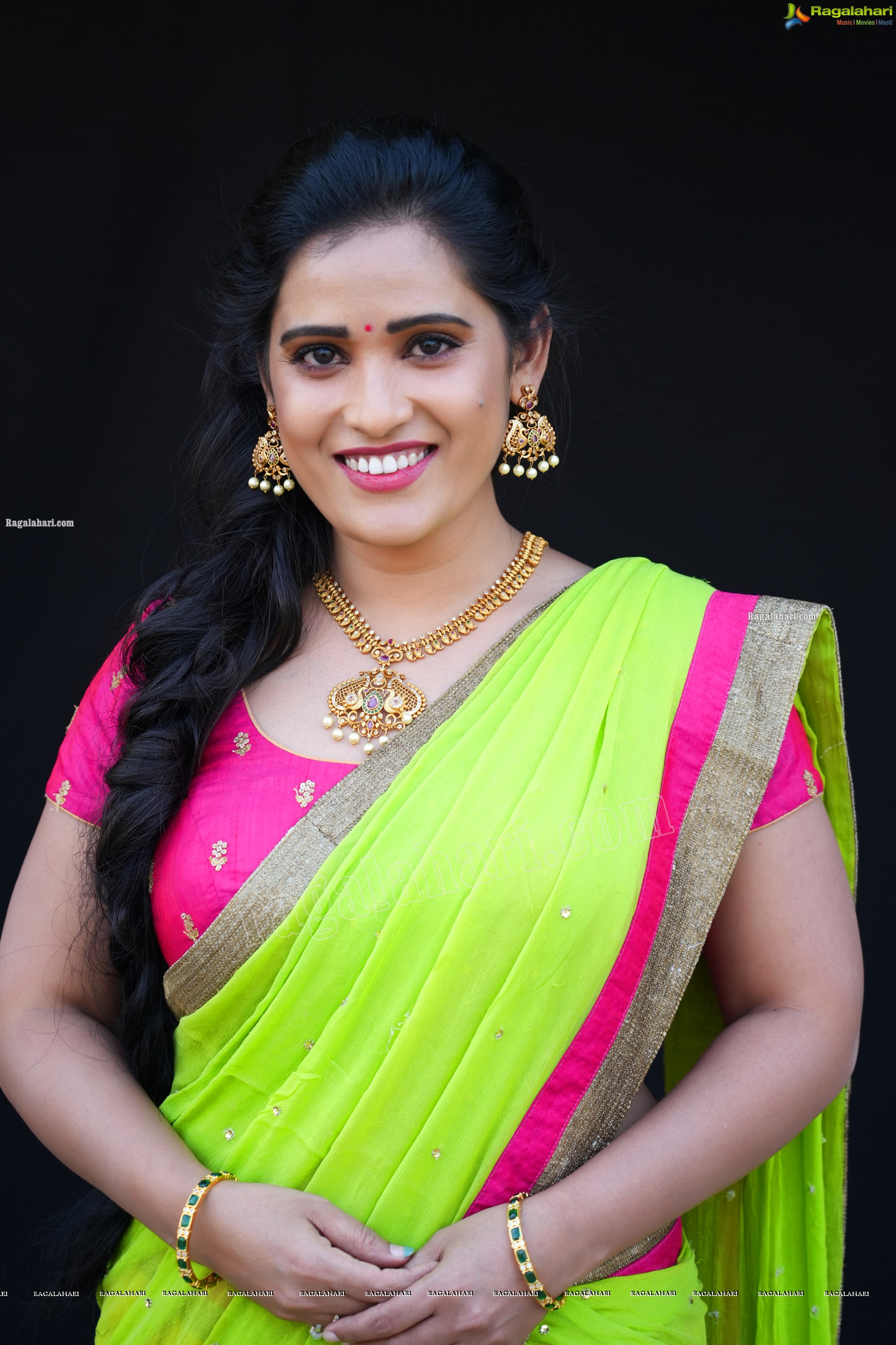 Anusha Parada Ragalahari Exclusive Ugadi Photo Shoot