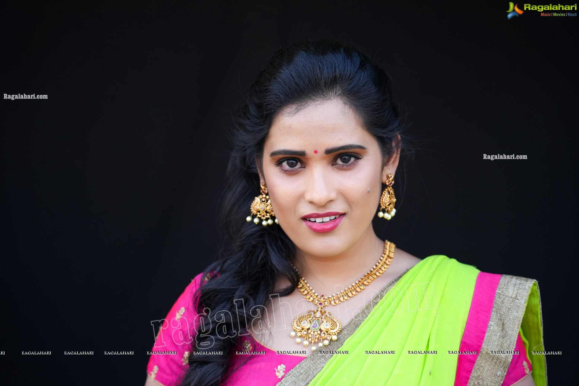 Anusha Parada Ragalahari Exclusive Ugadi Photo Shoot