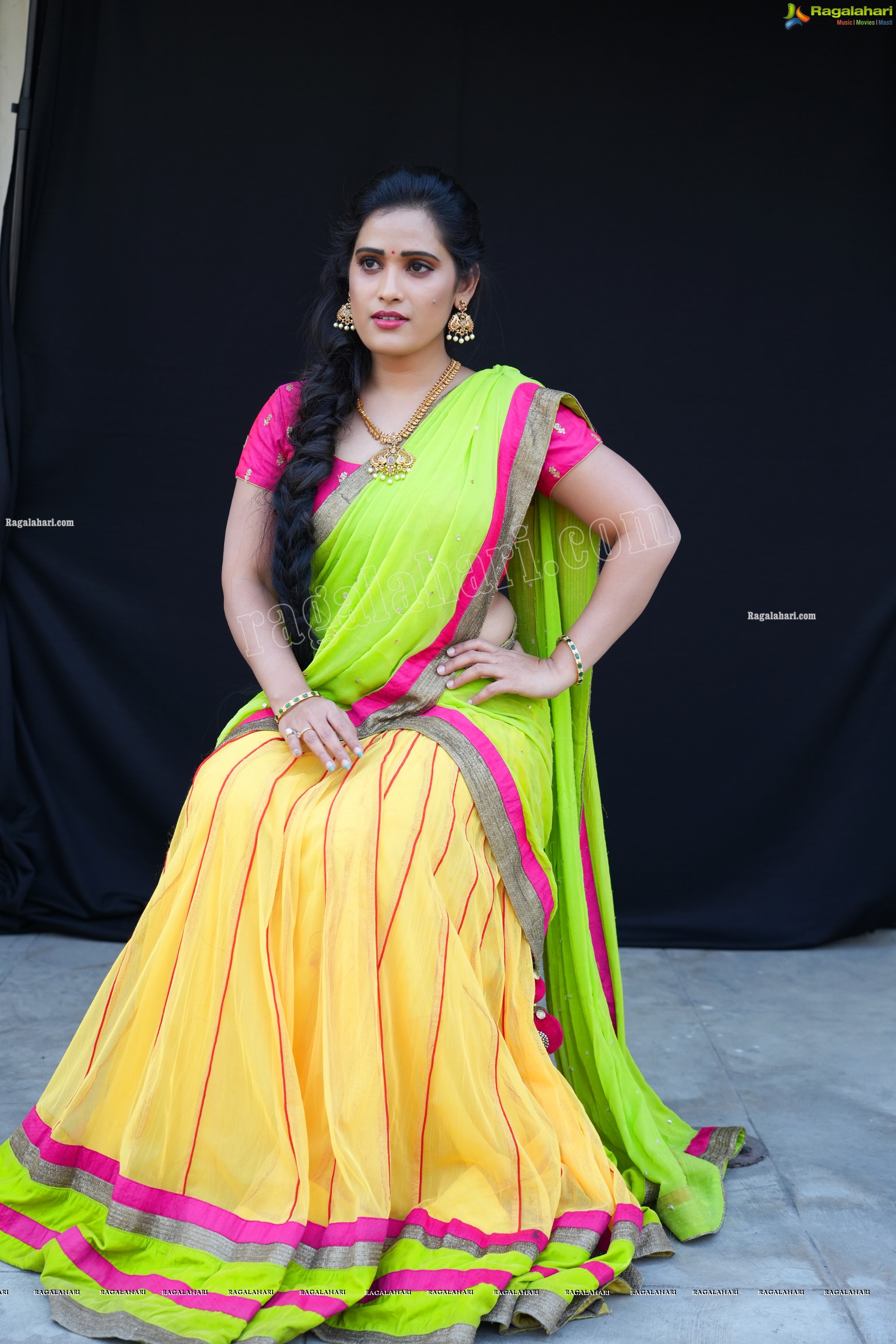 Anusha Parada Ragalahari Exclusive Ugadi Photo Shoot