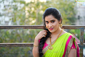 Anusha Parada Exclusive Ugadi Photo Shoot