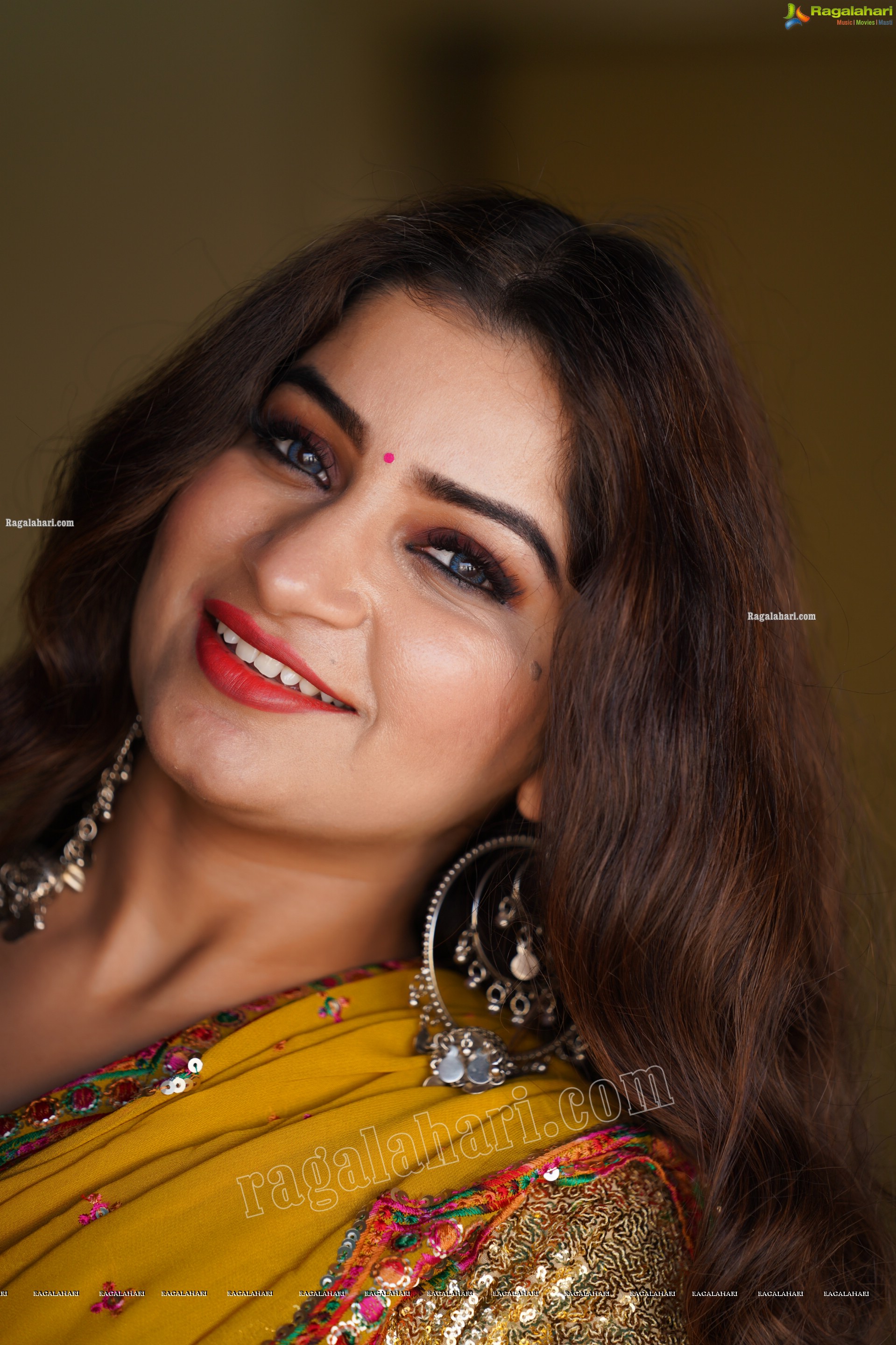 Selina Sood in Yellow Embellished Lehenga Choli, Exclusive Photoshoot