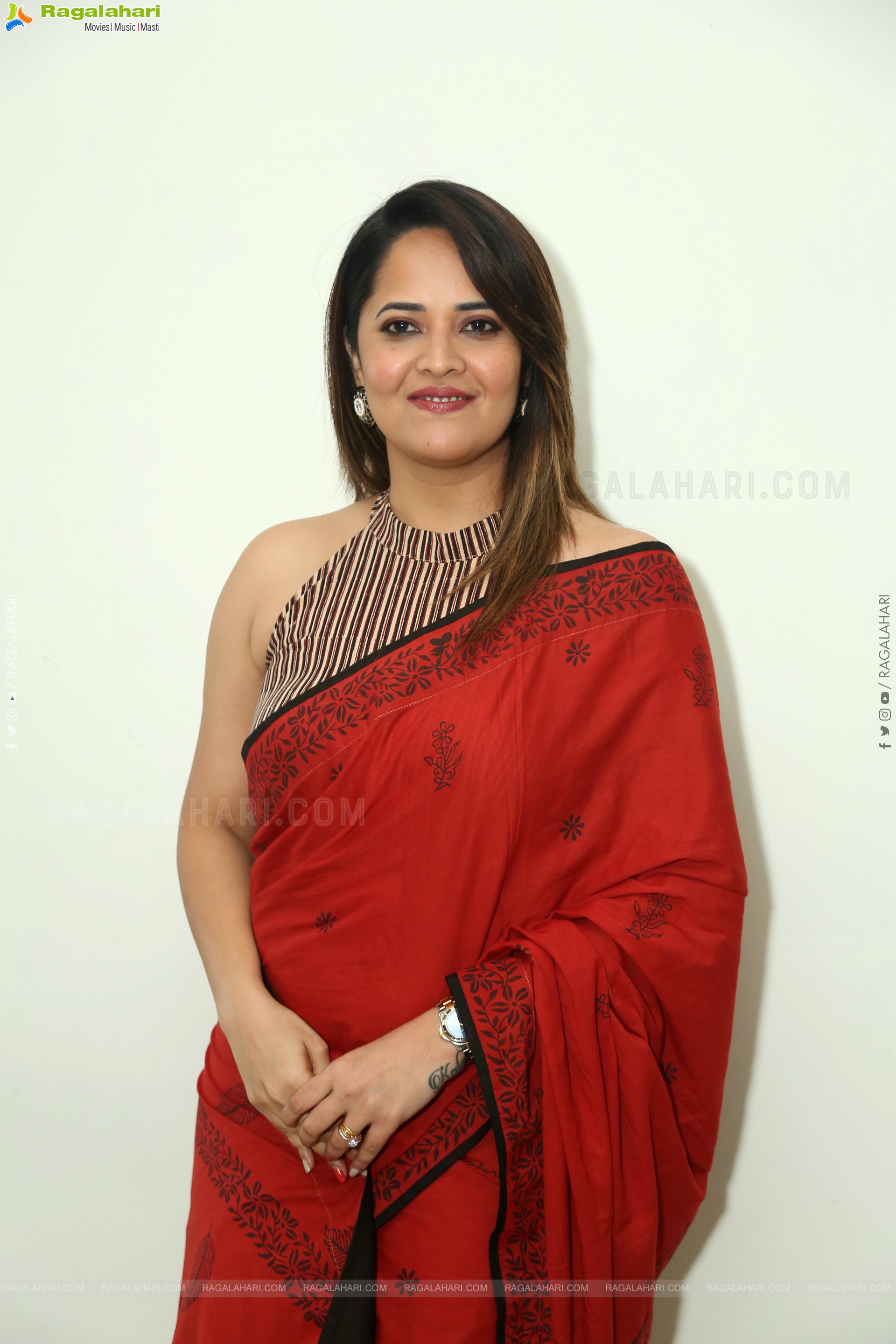 Anasuya at Rangamarthanda Pressmeet, HD Gallery