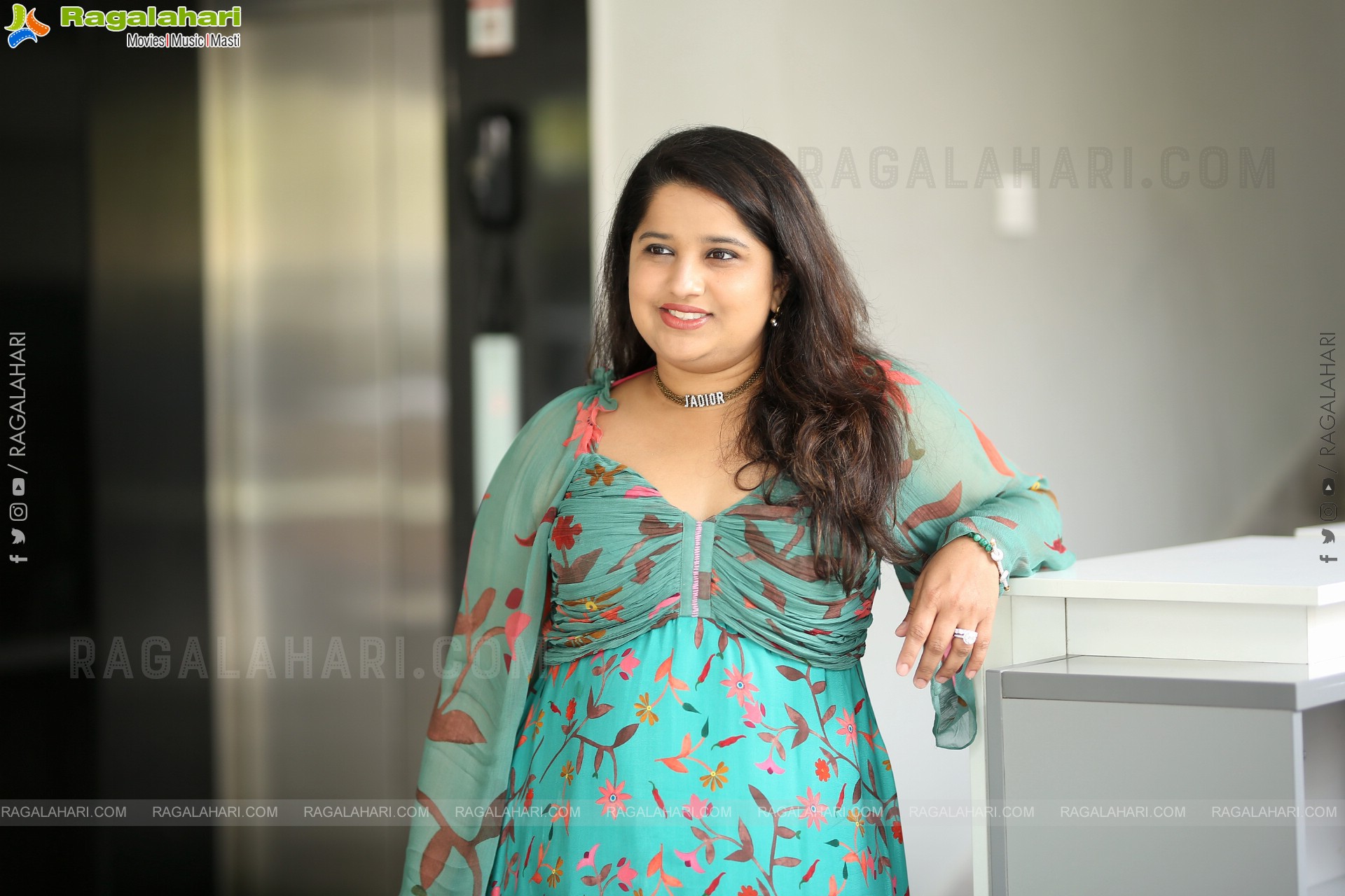 Producers Harshith and Hanshitha at Balagam Interview, HD Gallery