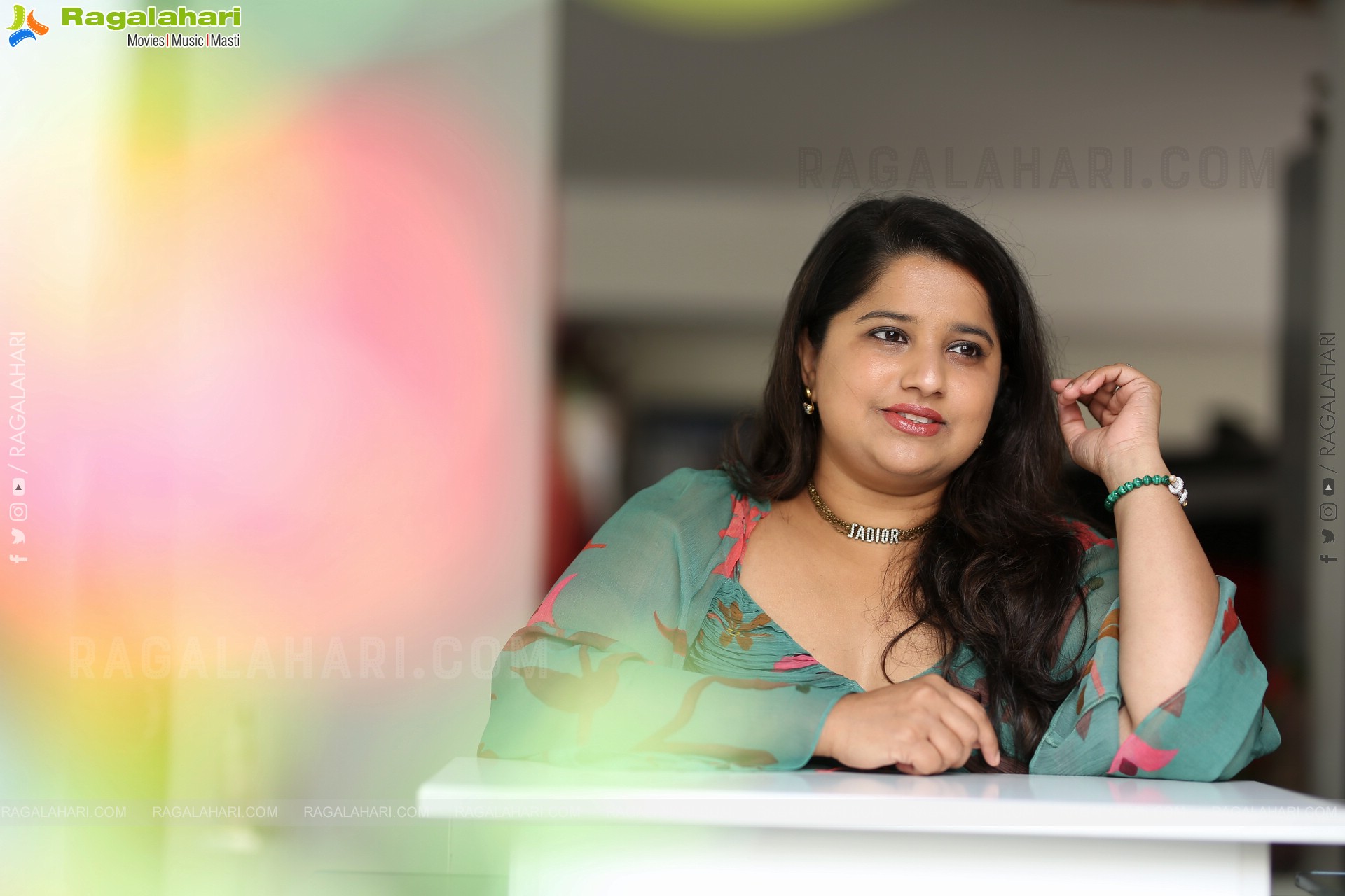 Producers Harshith and Hanshitha at Balagam Interview, HD Gallery