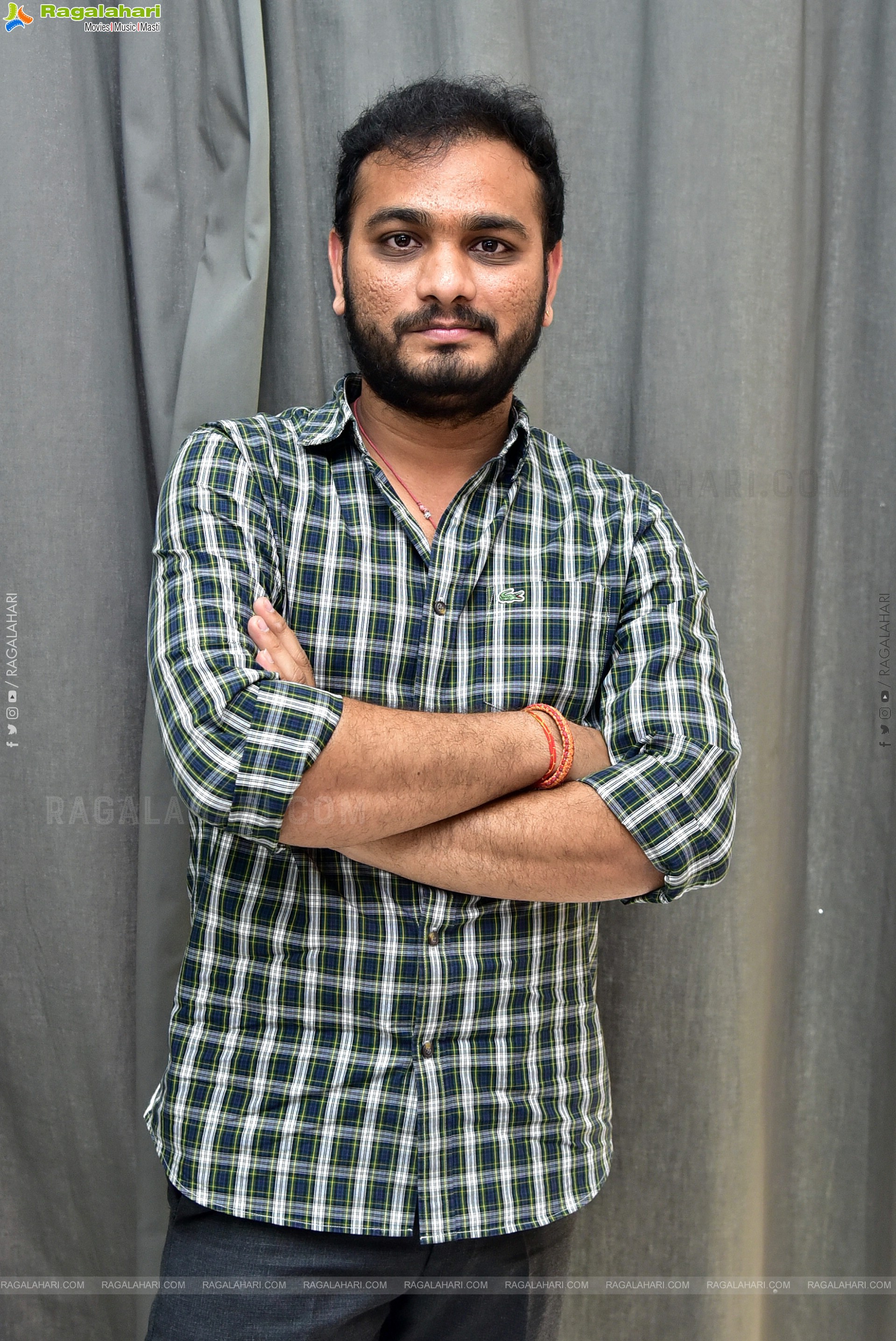 Director Srikanth Odela at Dasara Interview, HD Gallery