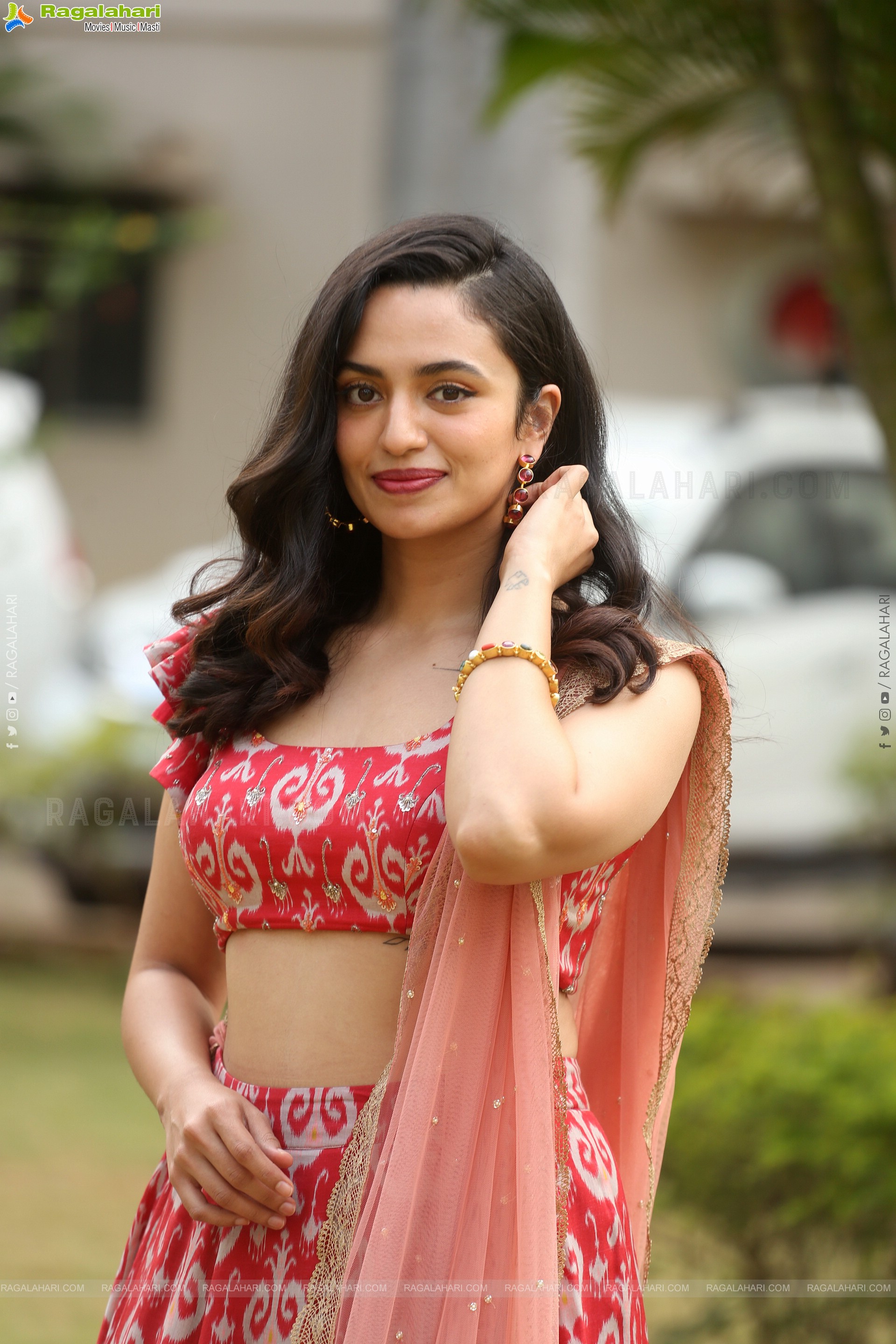 Malavika Nair at Anni Manchi Sakunamule Press Meet