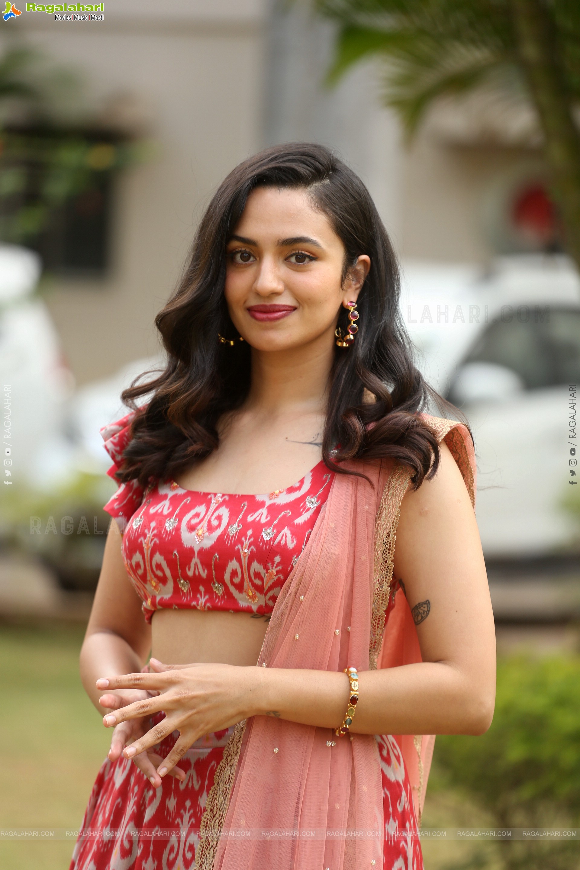 Malavika Nair at Anni Manchi Sakunamule Press Meet