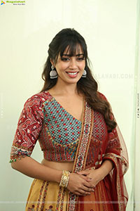 Nivetha Pethuraj at Dhamki Press Meet