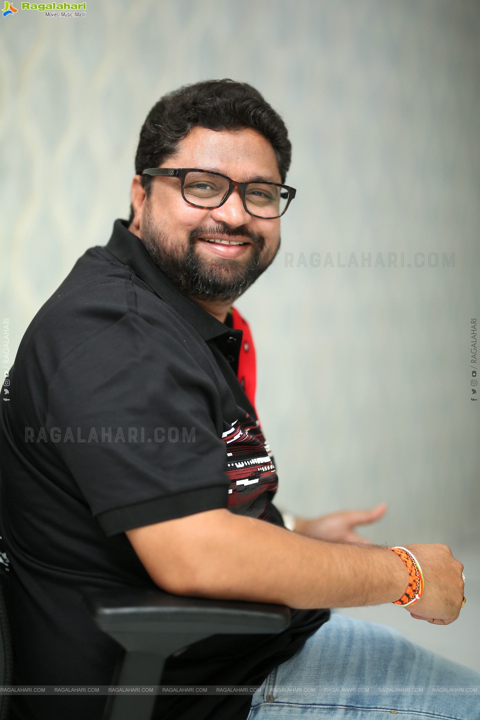 Producer Rajesh Danda Interview Stills, HD Photo Gallery