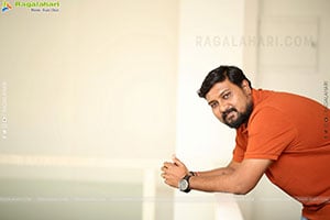 Harshavardhan Rameshwar at Ravanasura Interview