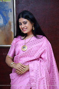 Smritha Rani at Grandhalayam Pre-Release Event